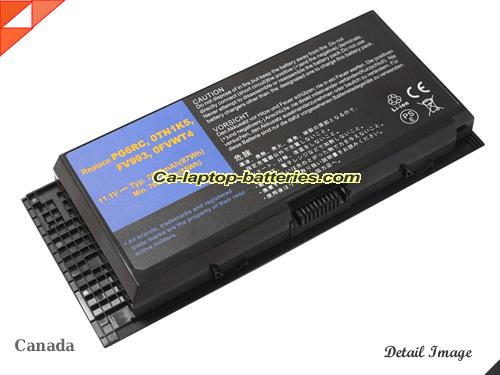 DELL 312-1354 Battery 7800mAh 11.1V Black Li-ion