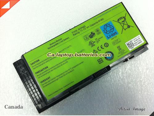 DELL 72KRT Battery 87Wh 11.1V Black Li-ion