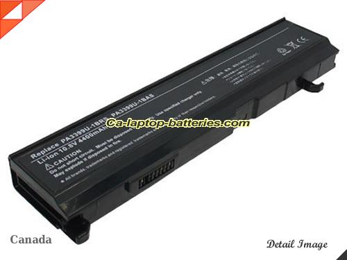TOSHIBA PA3399U-1BAS Battery 5200mAh 10.8V Black Li-ion