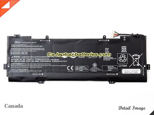 Genuine HP Spectre x360 15t-bl100 Battery For laptop 6860mAh, 79Wh , 11.55V, Black , Li-ion