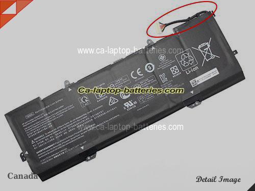 Genuine HP Spectre x360 15-bl002xx Battery For laptop 7280mAh, 84.04Wh , 11.55V, Black , Li-Polymer