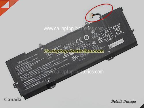 Genuine HP Spectre x360 15-bl002xx Battery For laptop 7280mAh, 84.08Wh , 11.55V, Black , Li-Polymer