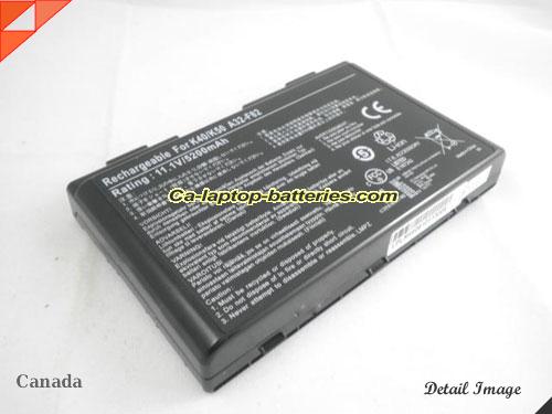 ASUS X8EJV Replacement Battery 5200mAh 11.1V Black Li-ion