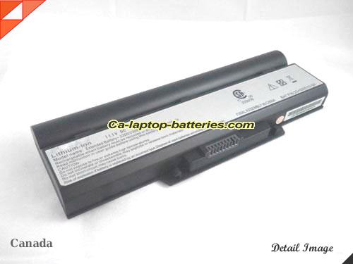 Genuine TWINHEAD H12V Battery For laptop 7200mAh, 7.2Ah, 11.1V, Black , Li-ion