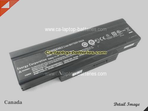 Genuine MEGA Ms-10342B Battery For laptop 7200mAh, 11.1V, Black , Li-ion