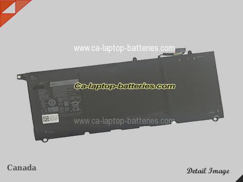 Genuine DELL XPS 13-9350-D3708G Battery For laptop 56Wh, 7.6V, Black , Li-ion