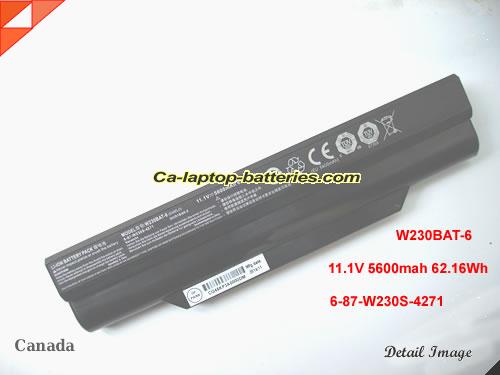 Genuine SCHENKER XMG P304 Battery For laptop 5600mAh, 62.16Wh , 11.1V, Black , Li-ion