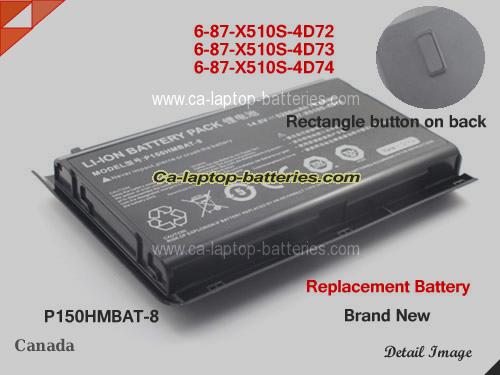 NOVATECH Elite N1549 Replacement Battery 5200mAh 14.8V Black Li-ion