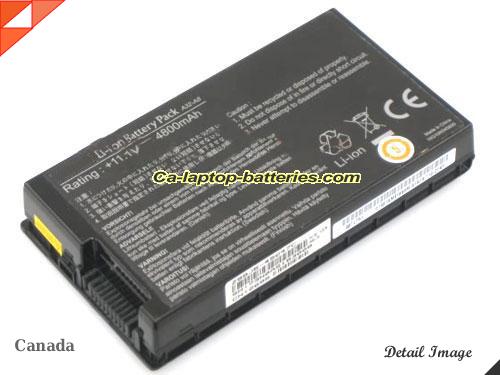 Genuine ASUS N80VM Battery For laptop 4800mAh, 11.1V, Black , Li-ion