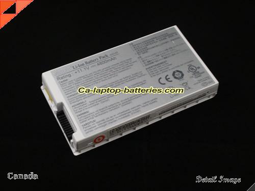 Genuine ASUS N80VM Battery For laptop 4800mAh, 11.1V, White , Li-ion