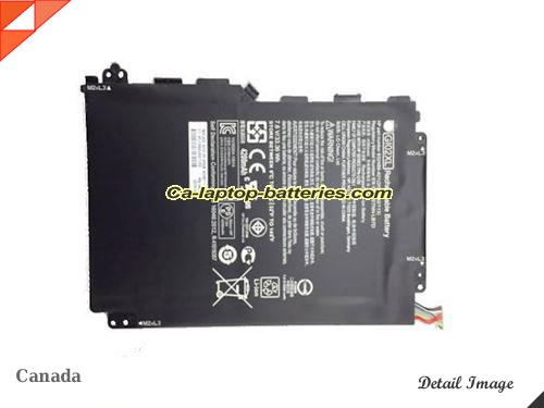 HP 832489-421 Battery 4200mAh, 33.3Wh  7.6V Black Li-Polymer