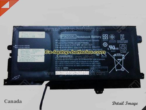 Genuine HP Envy 14k001tx Battery For laptop 50Wh, 11.1V, Black , Li-ion