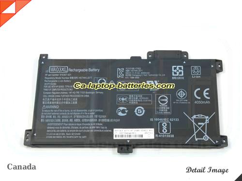 HP 916812-055 Battery 4212mAh, 48.01Wh  11.4V Black Li-Polymer