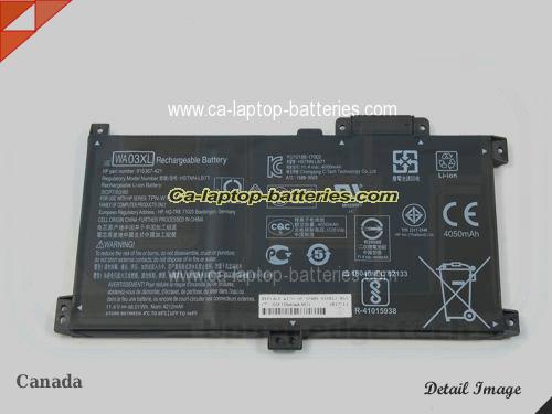 Genuine HP Pavilion X360 15BR005TX Battery For laptop 4212mAh, 48.01Wh , 11.4V, Black , Li-Polymer