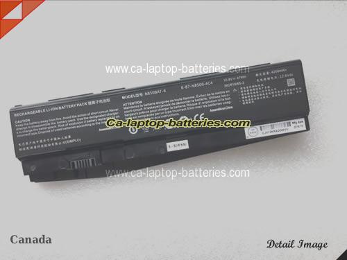 Genuine THUNDEROBOT 911SE Battery For laptop 4200mAh, 47Wh , 10.8V, Black , Li-ion