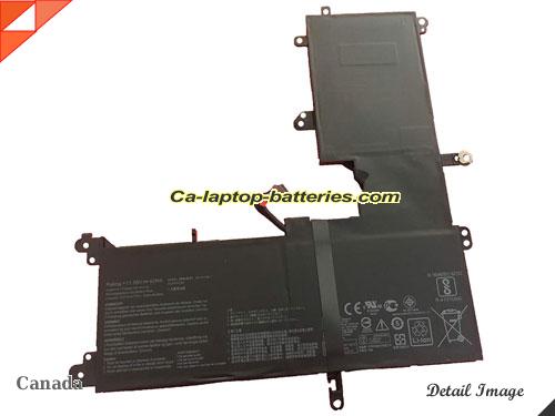 ASUS VivoBook Flip 14 TP410UA-EC242T Replacement Battery 3653mAh, 42Wh  11.52V Black Li-Polymer