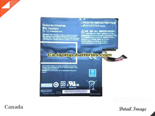 FUJITSU FPCBP506 Battery 4420mAh, 33.59Wh  7.6V Black Li-Polymer