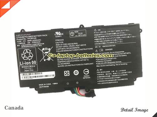FUJITSU FPB0322S Battery 4250mAh, 46Wh  10.8V Black Li-Polymer