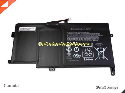 HP Envy 6-1111TX Replacement Battery 4000mAh, 60Wh  14.8V Black Li-Polymer