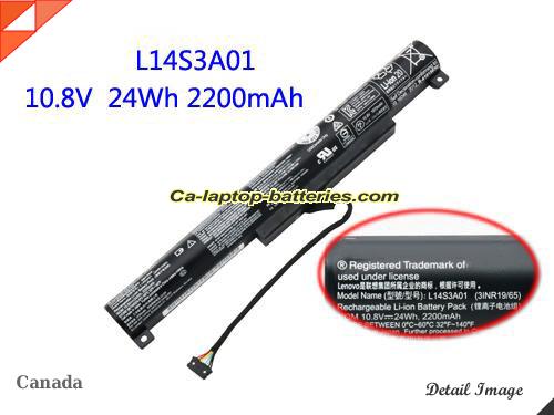 LENOVO 5B10K10220 Battery 2200mAh, 24Wh  10.8V Black Li-ion