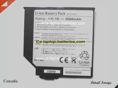 Genuine HAIER H22S Battery For laptop 3600mAh, 41Wh , 11.1V, Black , Li-Polymer