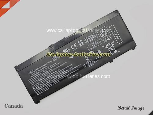 Genuine HP Pavilion Gaming 15-cx0045TX Battery For laptop 4550mAh, 52.5Wh , 11.55V, Black , Li-Polymer