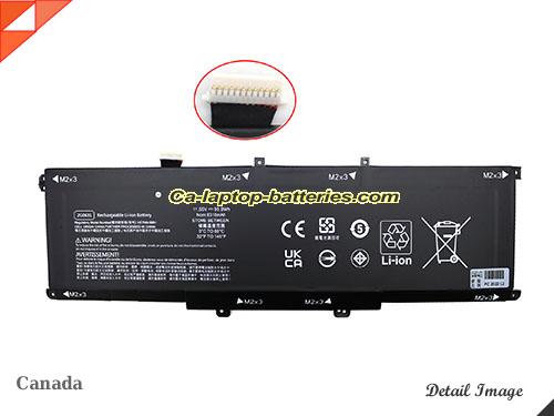 HP L07046-855 Battery 8310mAh, 95.9Wh  11.55V Black Li-Polymer