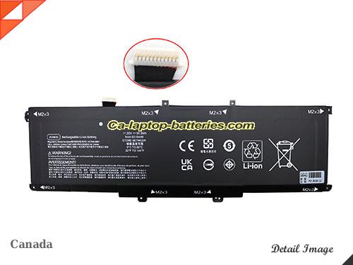 Genuine HP HP ELITEBOOK 1050 G1 4PJ11PC Battery For laptop 8310mAh, 95.9Wh , 11.55V, Black , Li-Polymer