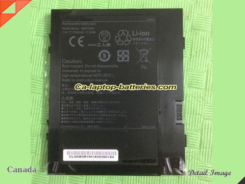 KOHJINSHA SK3KX06GA Replacement Battery 2300mAh 7.4V Black Li-ion