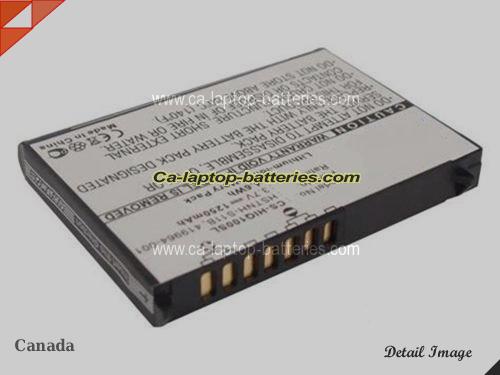 HP IPAQ 110 Replacement Battery 1250mAh, 4.6Ah 3.7V Black Li-Polymer