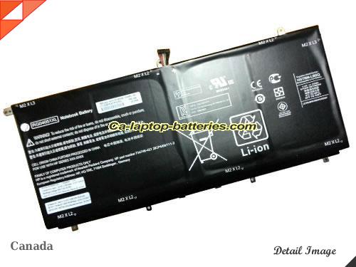 HP 734998-001 Battery 6840mAh 7.4V Black Li-Polymer