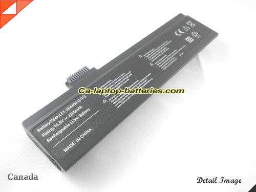 UNIWILL L51AI Replacement Battery 2200mAh 14.8V Black Li-ion