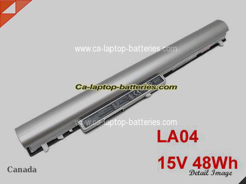 Genuine HP Pavilion 14-n254TX Battery For laptop 2620mAh, 41Wh , 15V, Silver , Li-ion