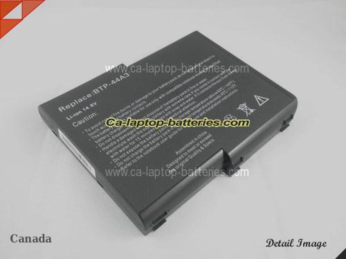 ACER Aspire 1202(MS2111) Replacement Battery 6600mAh 14.8V Black Li-ion