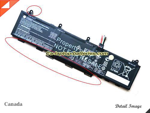 HP CC03XL Battery 4400mAh, 53Wh  11.55V Black Li-Polymer