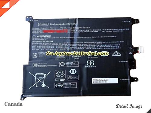 HP CH04048XL Battery 6300mAh, 48.5Wh  7.7V Black Li-Polymer