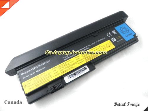 LENOVO ThinkPad X200s 7465 Replacement Battery 7800mAh 10.8V Black Li-ion