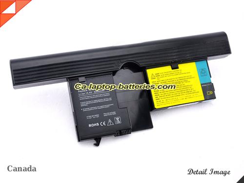 IBM ThinkPad X60s 1702 Replacement Battery 5200mAh, 75Wh  14.4V Black Li-ion