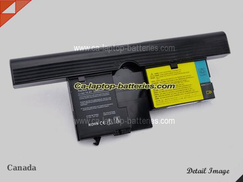 IBM ThinkPad X60s 2533 Replacement Battery 5200mAh, 75Wh  14.4V Black Li-ion