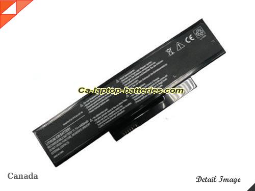 FUJITSU-SIEMENS ESPRIMO Mobile V5555 Replacement Battery 4400mAh 11.1V Black Li-ion