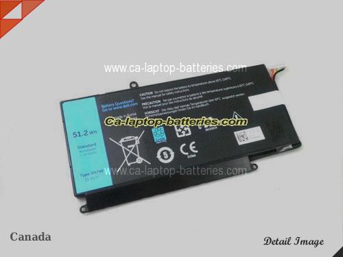 Genuine DELL Vostro 5460D-2528S Battery For laptop 51.2Wh, 11.1V, Black , Li-Polymer