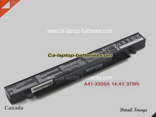 Genuine ASUS P550LC Battery For laptop 37Wh, 14.4V, Black , Li-ion