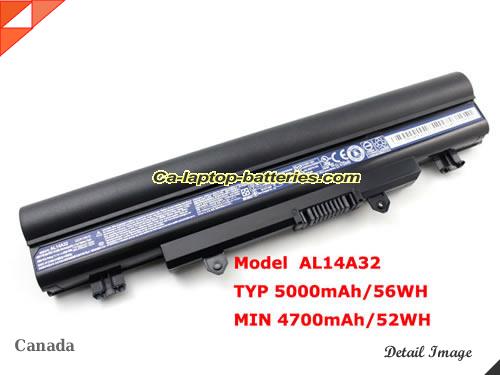 Genuine ACER Travelmate TMP256-M Battery For laptop 5000mAh, 11.1V,  , Li-ion