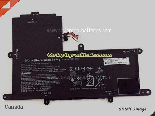 Genuine HP Stream 11-r010ca Battery For laptop 4810mAh, 37Wh , 7.6V, Black , Li-ion