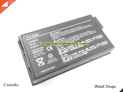 GATEWAY 7415 Replacement Battery 4400mAh 14.8V Black Li-ion