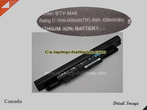 Genuine MSI GE40 20C-209CN Battery For laptop 4200mAh, 46Wh , 11.1V, Black , Li-ion