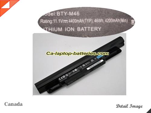 Genuine MSI GE40 2OC-009US Battery For laptop 4200mAh, 46Wh , 11.1V, Black , Li-ion