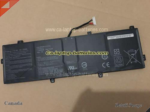 Genuine ASUS PX574F Battery For laptop 4550mAh, 70Wh , 15.4V, Black , Li-Polymer