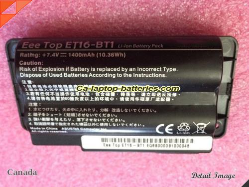 ASUS ET16-BT1 Battery 1400mAh, 10.36Wh  7.4V Black Li-ion