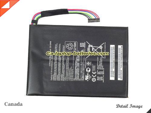 ASUS TF101-1B003A Replacement Battery 3300mAh 7.4V Black Li-Polymer